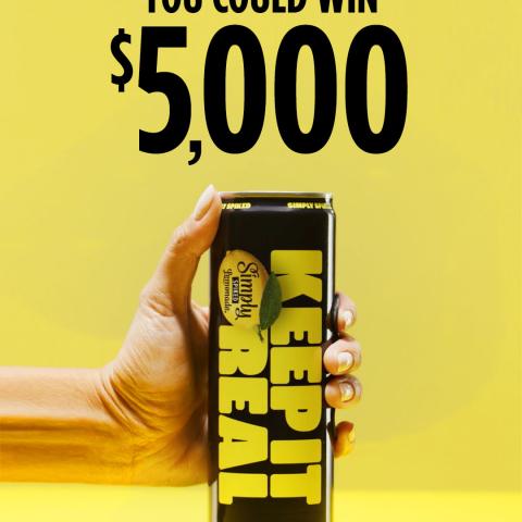 Inspired by the Keep It Real can? Upload your realest review of Simply Spiked and you could WIN $5000 to keep it real all year long. See, honesty does pay off. Link in bio.